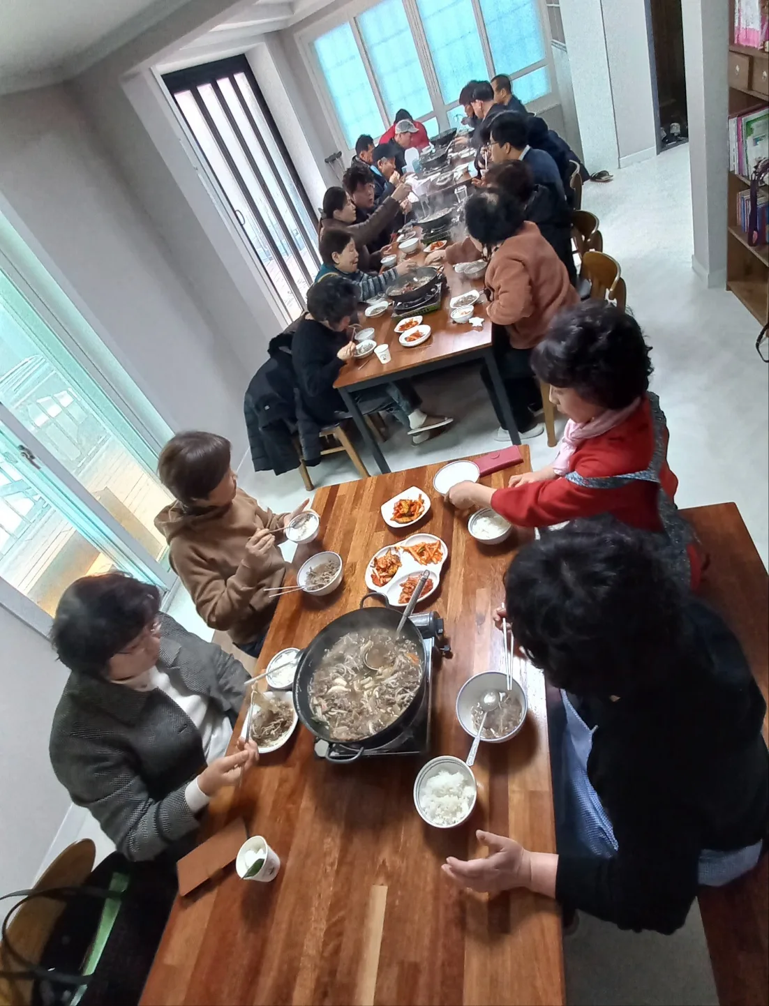 2025년 2월 16일 주일 풍경